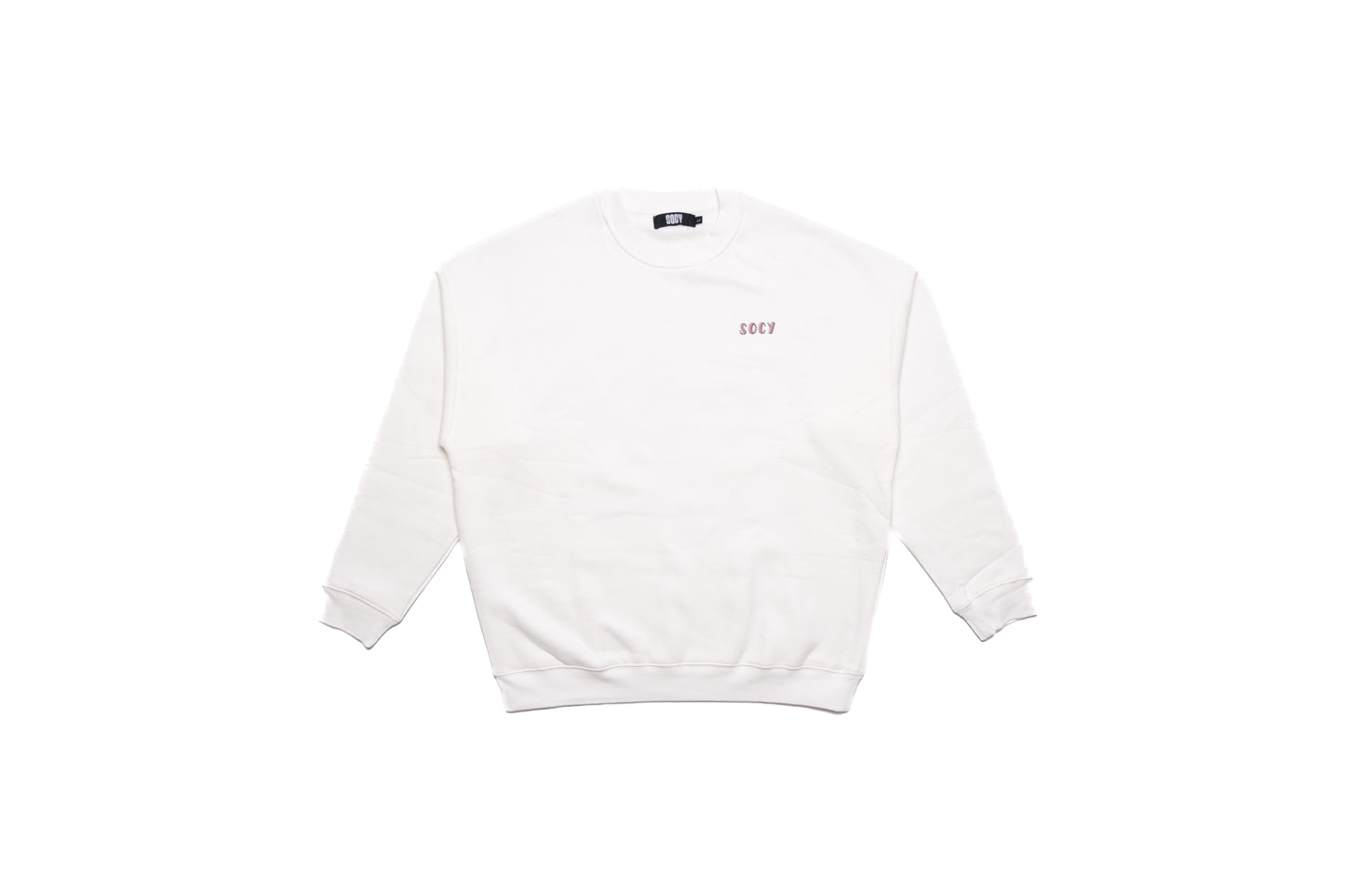 FIGHT FOR LOVE WHITE SWEATER