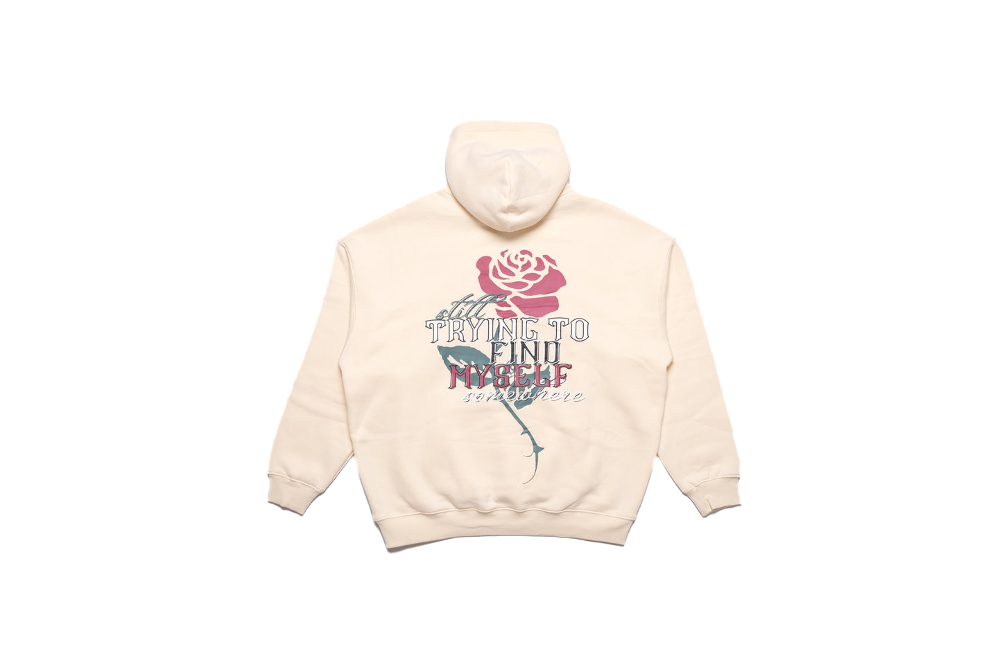 LOOKING FOR MYSELF BEIGE HOODIE